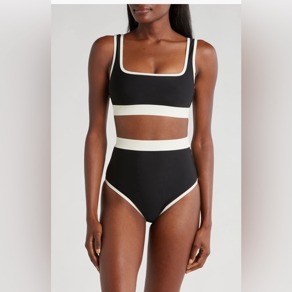 Bondi Born Jayde High Waist Bikini Bottom Size X-Large $165
